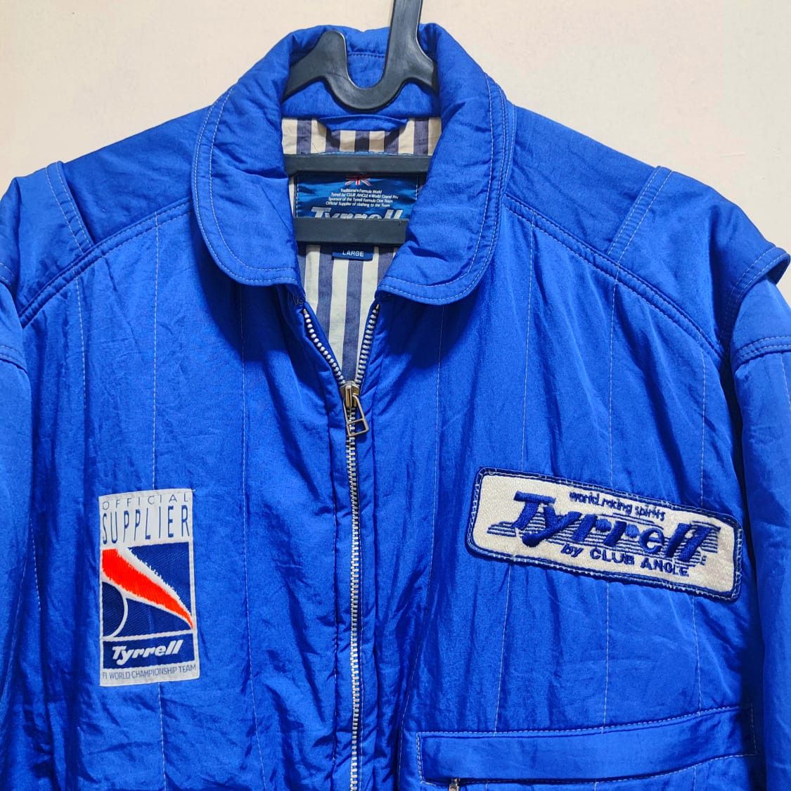 Formula 1 TYRRELL F1 Formula 1 Vintage Racing Jacket Size US L / EU 52-54 / 3 - 4 Thumbnail