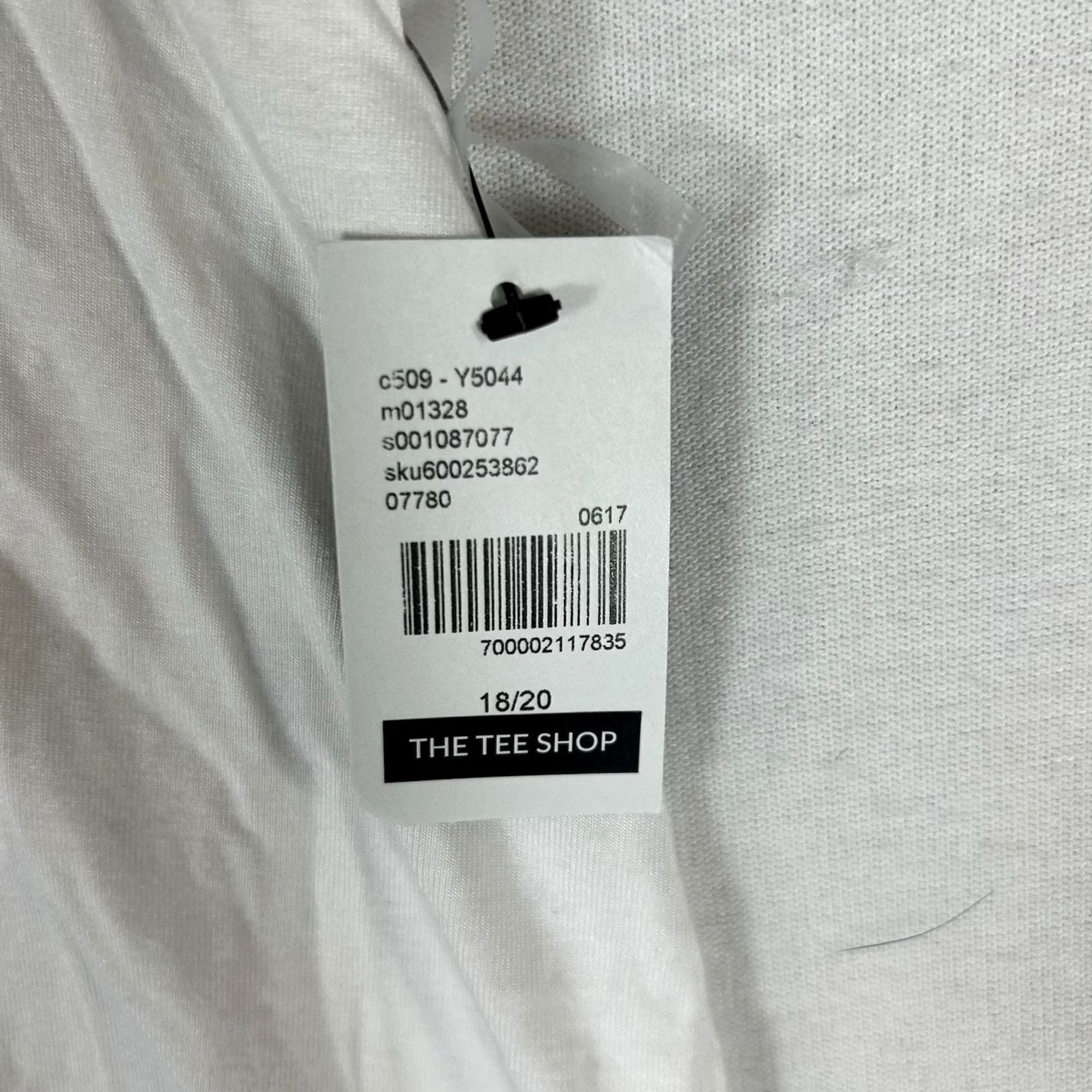 Vintage Lane Bryant Blouse Shirt Womens 18/20 White Sleeveless Lightweight Casual Knit Rayon Spandex VINTAGE? No Size XXL / US 16-18 / IT 52-54 - 5 Thumbnail