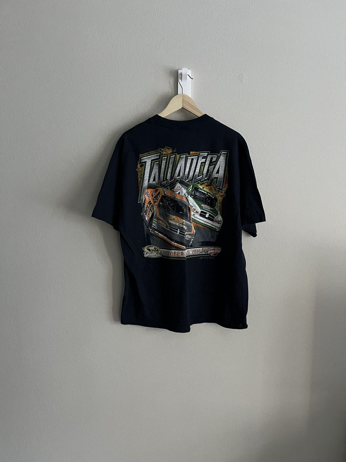 Vintage Vintage 2010 Talldega Chase Authentics Racing Tee Size US XL / EU 56 / 4 - 2 Thumbnail