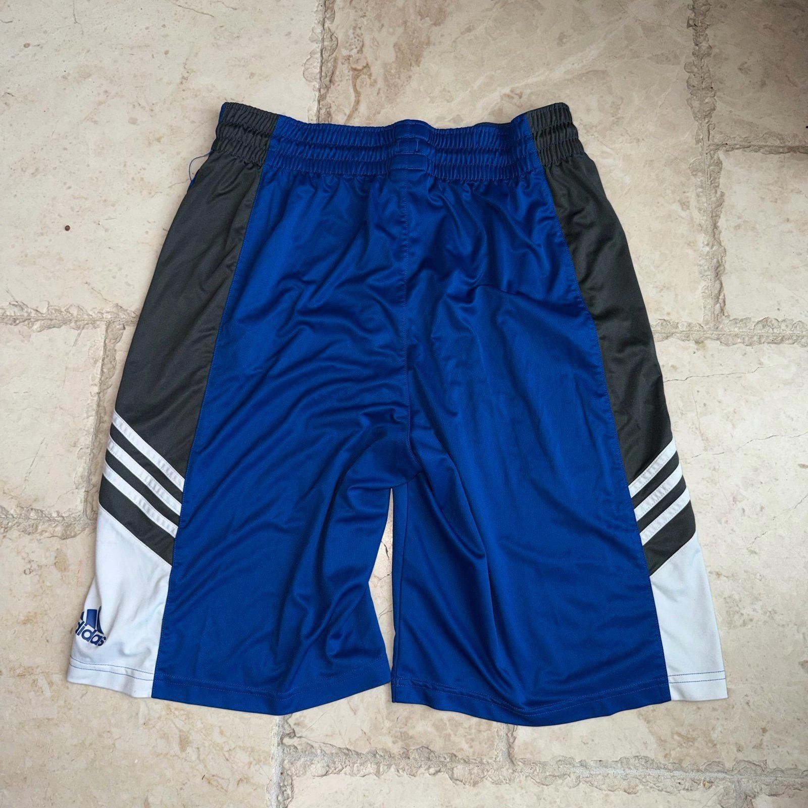 Adidas Adidas Shimmer Dazzle Blue Hoop Shorts Mens XL Y2K 90s Rare Size US 36 / EU 52 - 5 Thumbnail