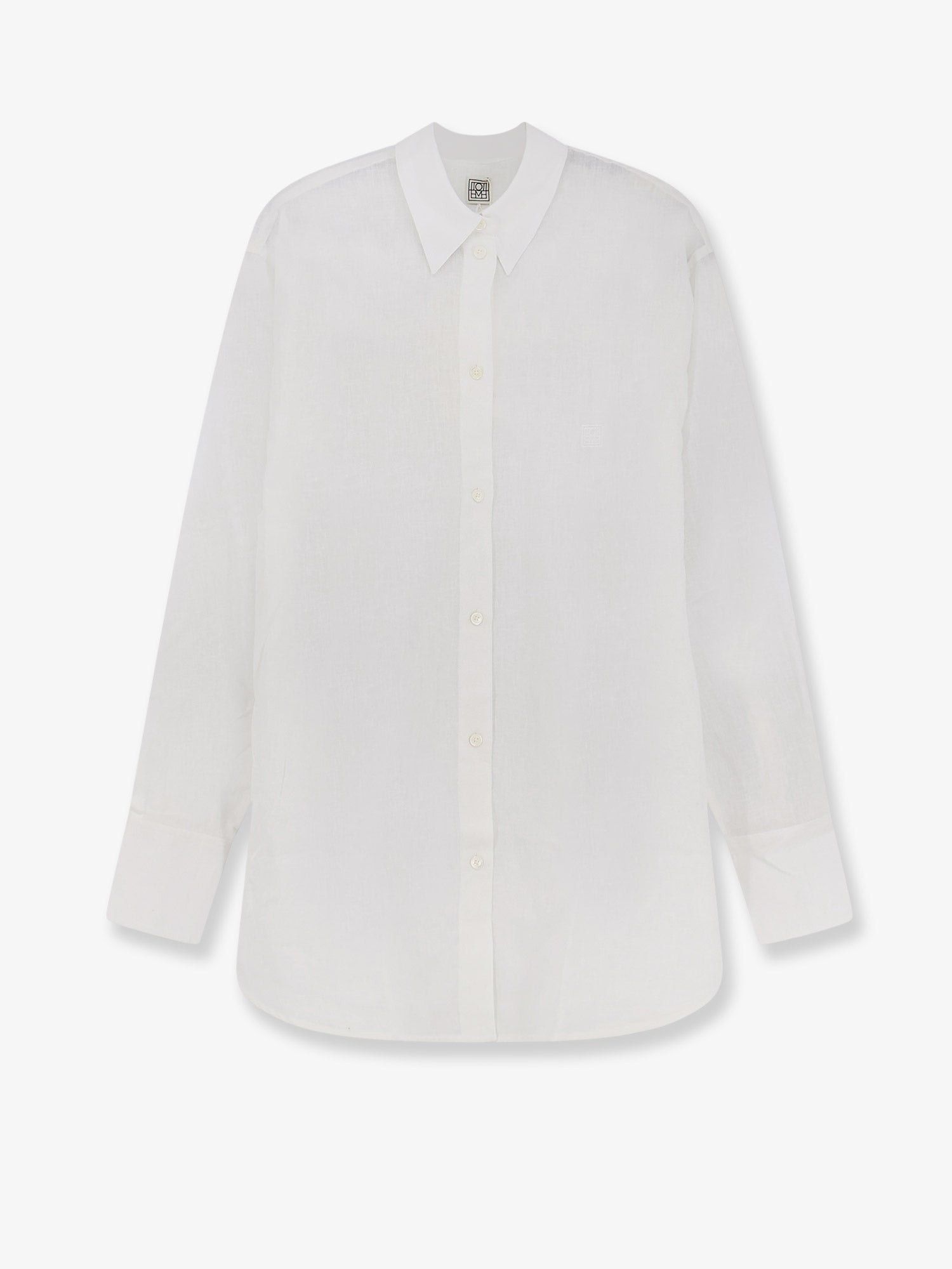 Toteme Oversized Summer Cotton And Linen Shirt Size M / US 6-8 / IT 42-44 - 1 Thumbnail