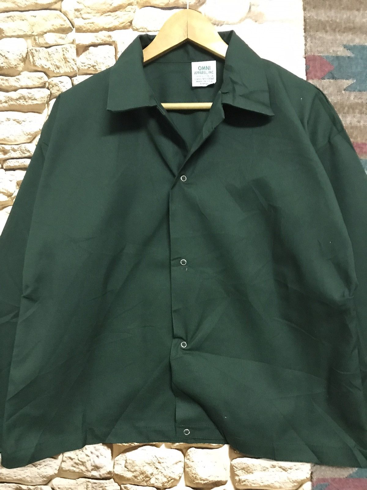 Vintage Vintage Workshirt Omni Apparel Inc Size US L / EU 52-54 / 3 - 3 Thumbnail