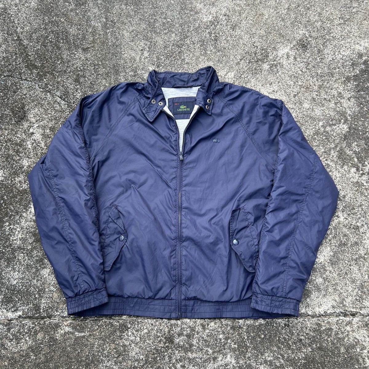 Lacoste × Vintage Lacoste Men Nylon Full-Zip Jacket Nice Detail Size US S / EU 44-46 / 1 - 1 Thumbnail