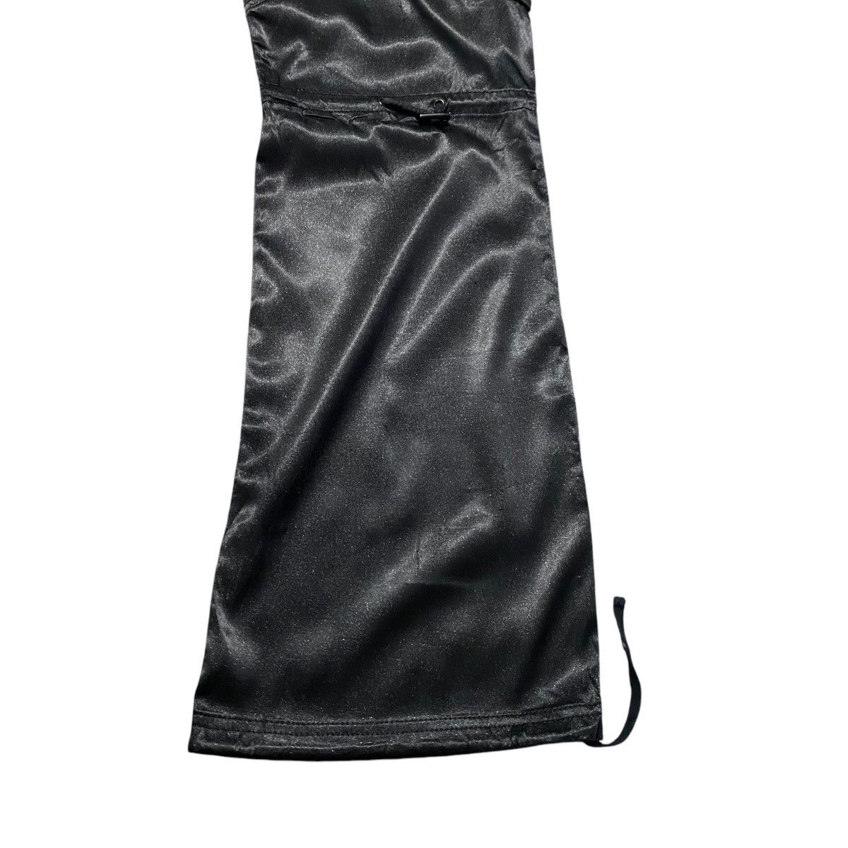 CIVARIZE Civarize Black Metallic Cargo Pants Flare Size US 31 - 19 Thumbnail