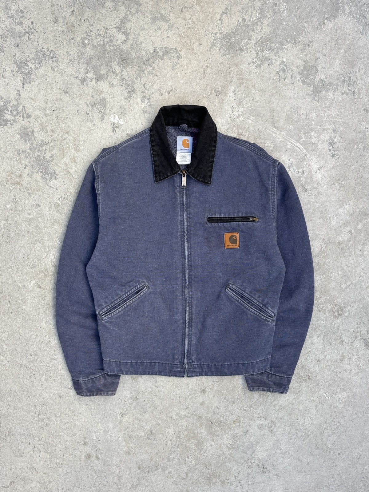 Carhartt ❌SOLD❌ VTG 2001 Petrol Blue Carhartt Detroit Jacket J64