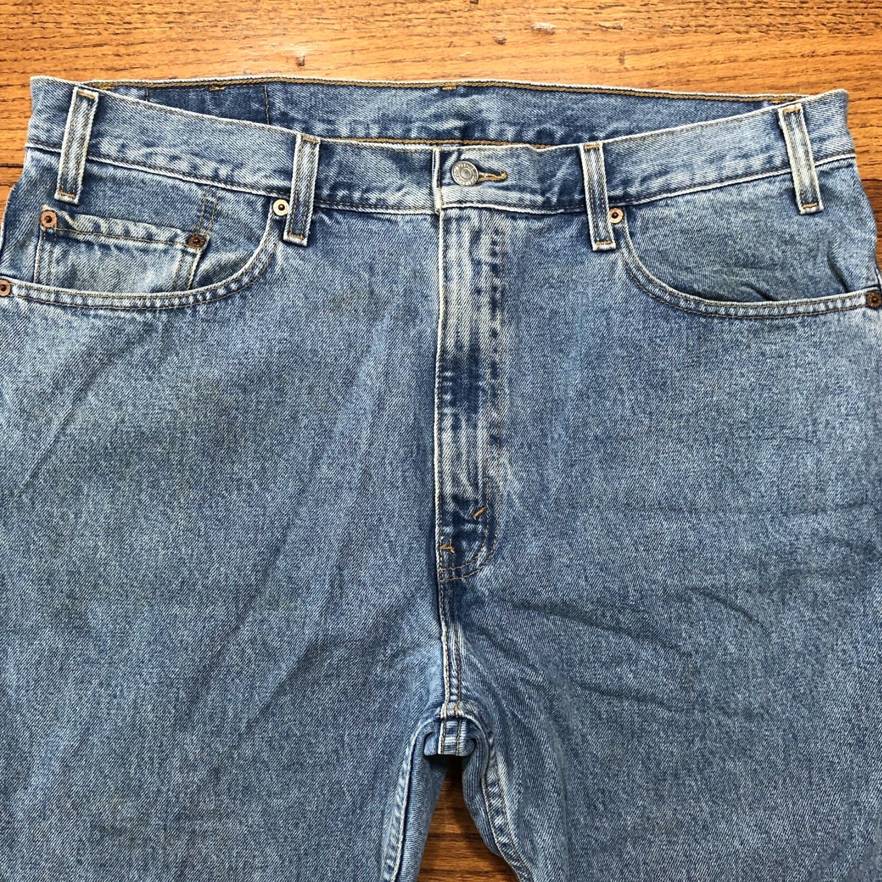 Levi's VINTAGE Levi's 505 Jeans | Regular Straight Denim 38x30 Mens Blue 5-Pocket Zip Size US 38 / EU 54 - 7 Thumbnail