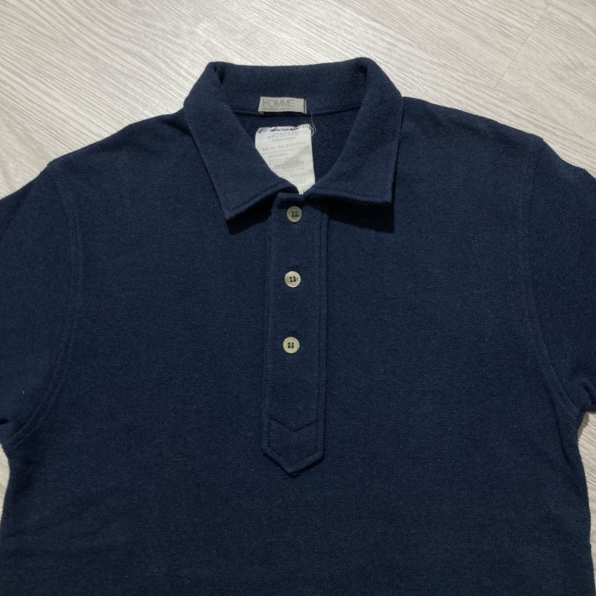 Comme des Garcons Homme 1990s Vintage Comme Des Garcons Homme Polo T-shirt Designer Size US S / EU 44-46 / 1 - 3 Thumbnail