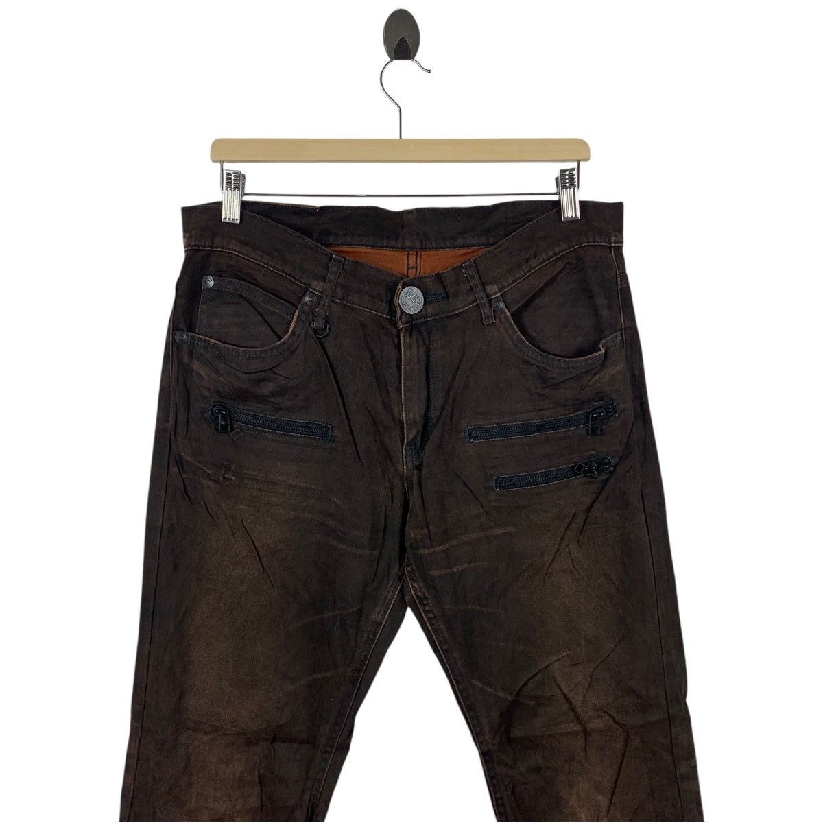 Lee × Seditionaries Vintage LEE RIDERS Seditionaries multi Pocket bush pants Size US 33 - 2 Thumbnail
