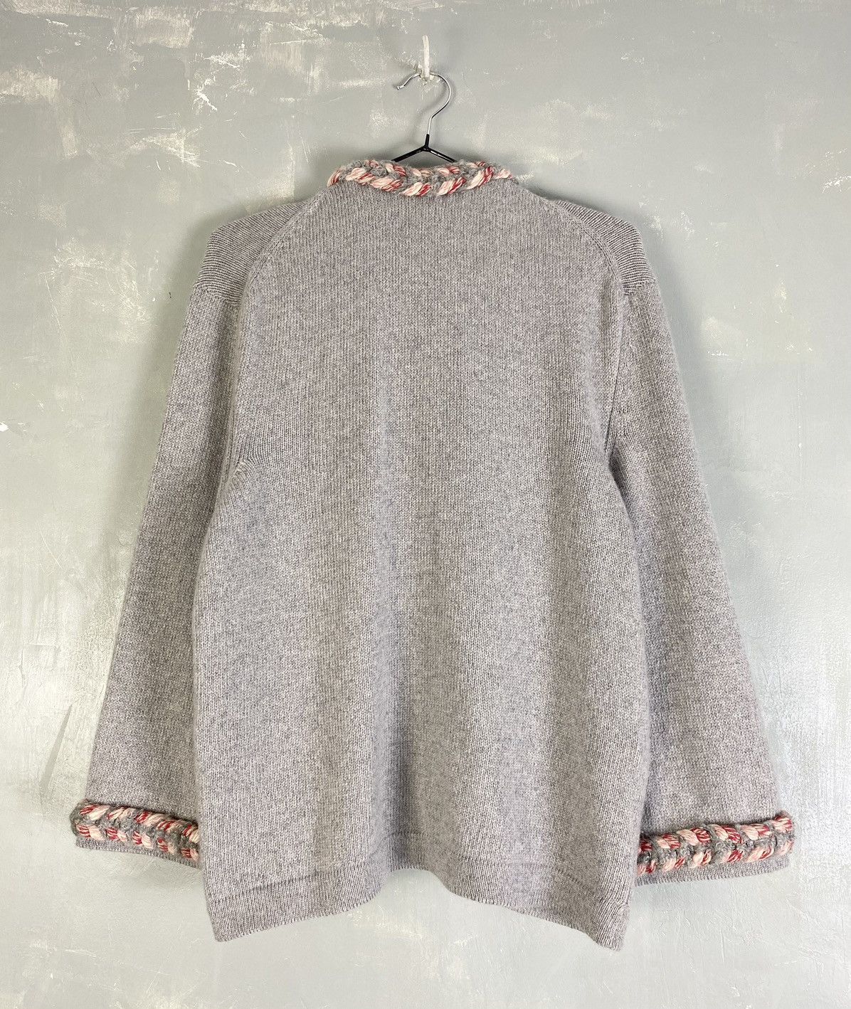 Chanel Chanel Cashmere Rope Accent Cardigan Size M / US 6-8 / IT 42-44 - 9 Thumbnail