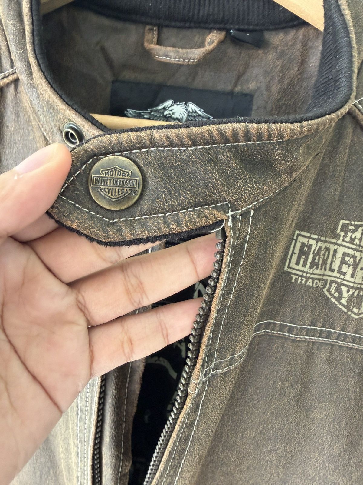 Harley Davidson Vintage Harley Davidson Motor Jacket Size US M / EU 48-50 / 2 - 8 Thumbnail