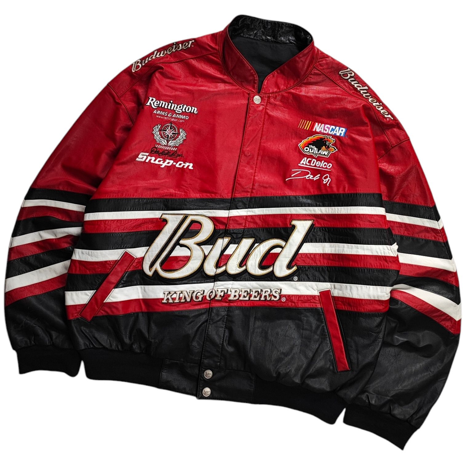 Vintage Chase Authentics Budweiser Racing Nascar Jacket