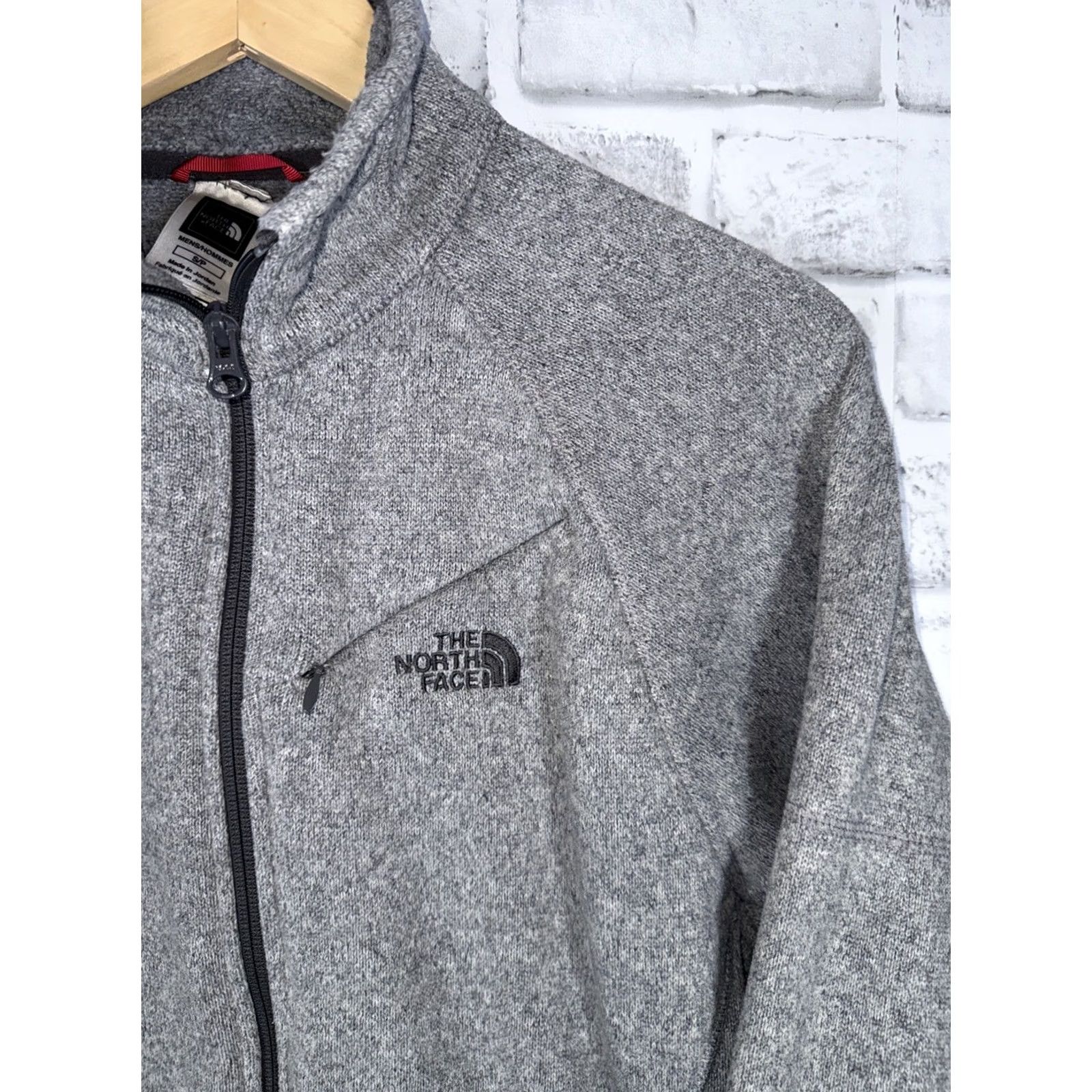 The North Face The North Face Jacket Mens S Gray Full Zip Size US S / EU 44-46 / 1 - 3 Thumbnail