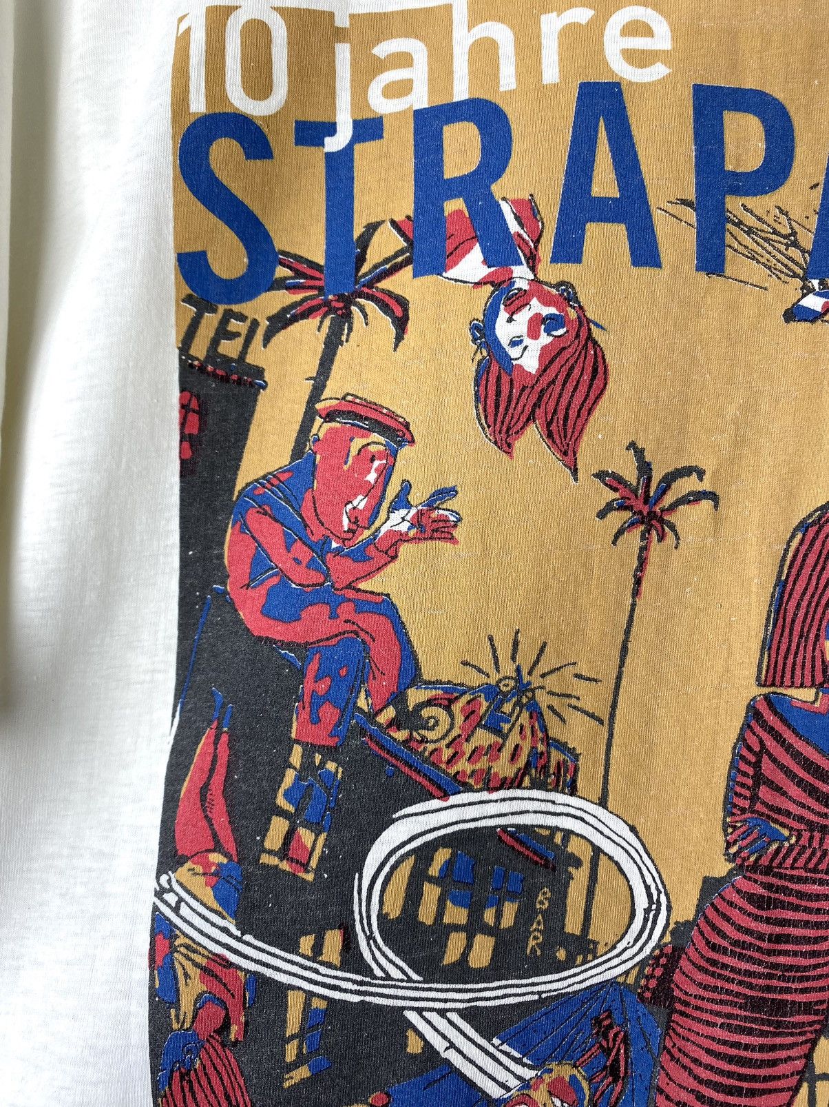 Band Tees 1990’s Vintage Strapazin Comics Art T Shirt Picasso Size US L / EU 52-54 / 3 - 9 Thumbnail
