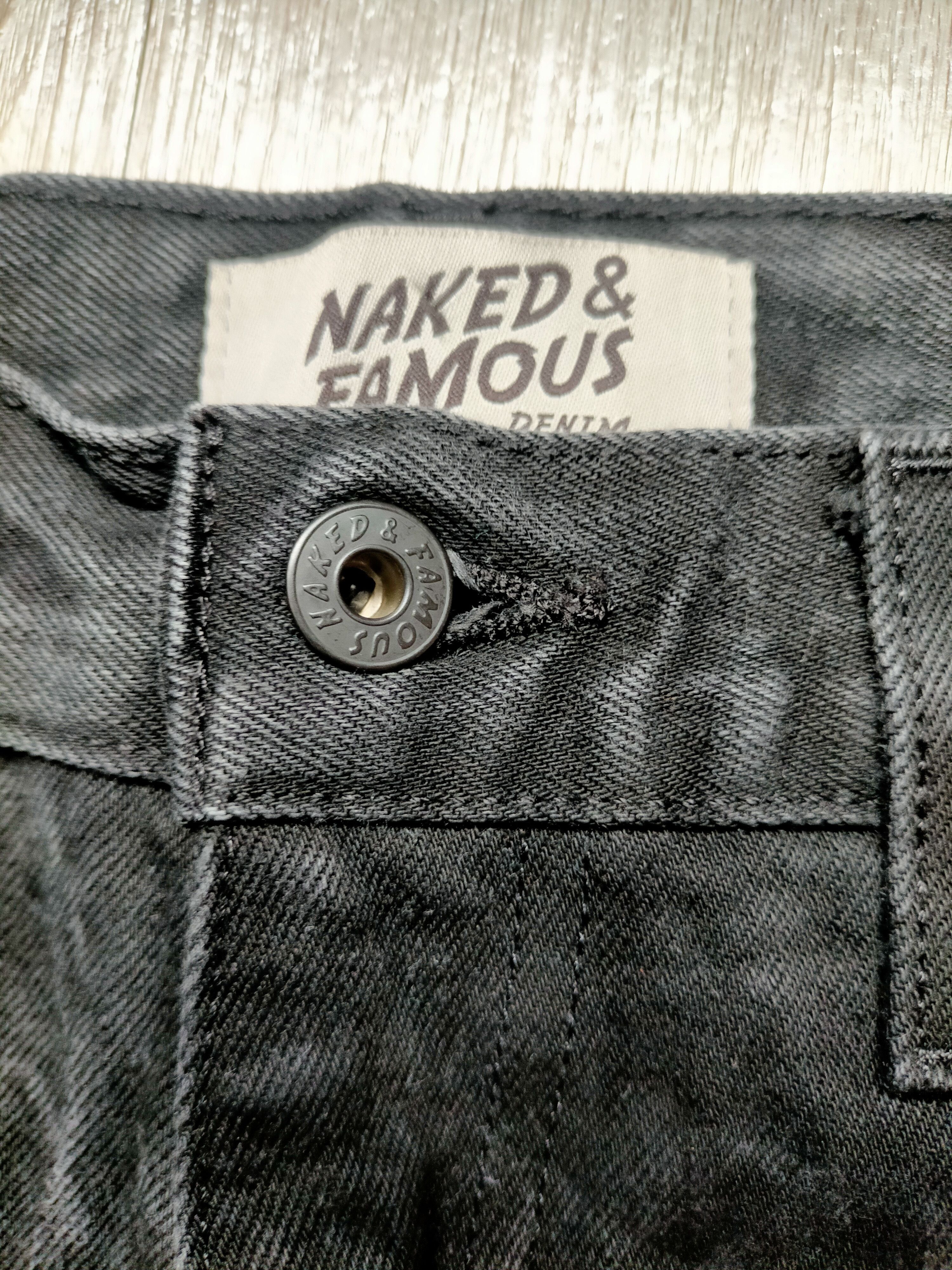 Naked & Famous Naked & Famous Selvedge Black Denim Size US 30 / EU 46 - 18 Thumbnail