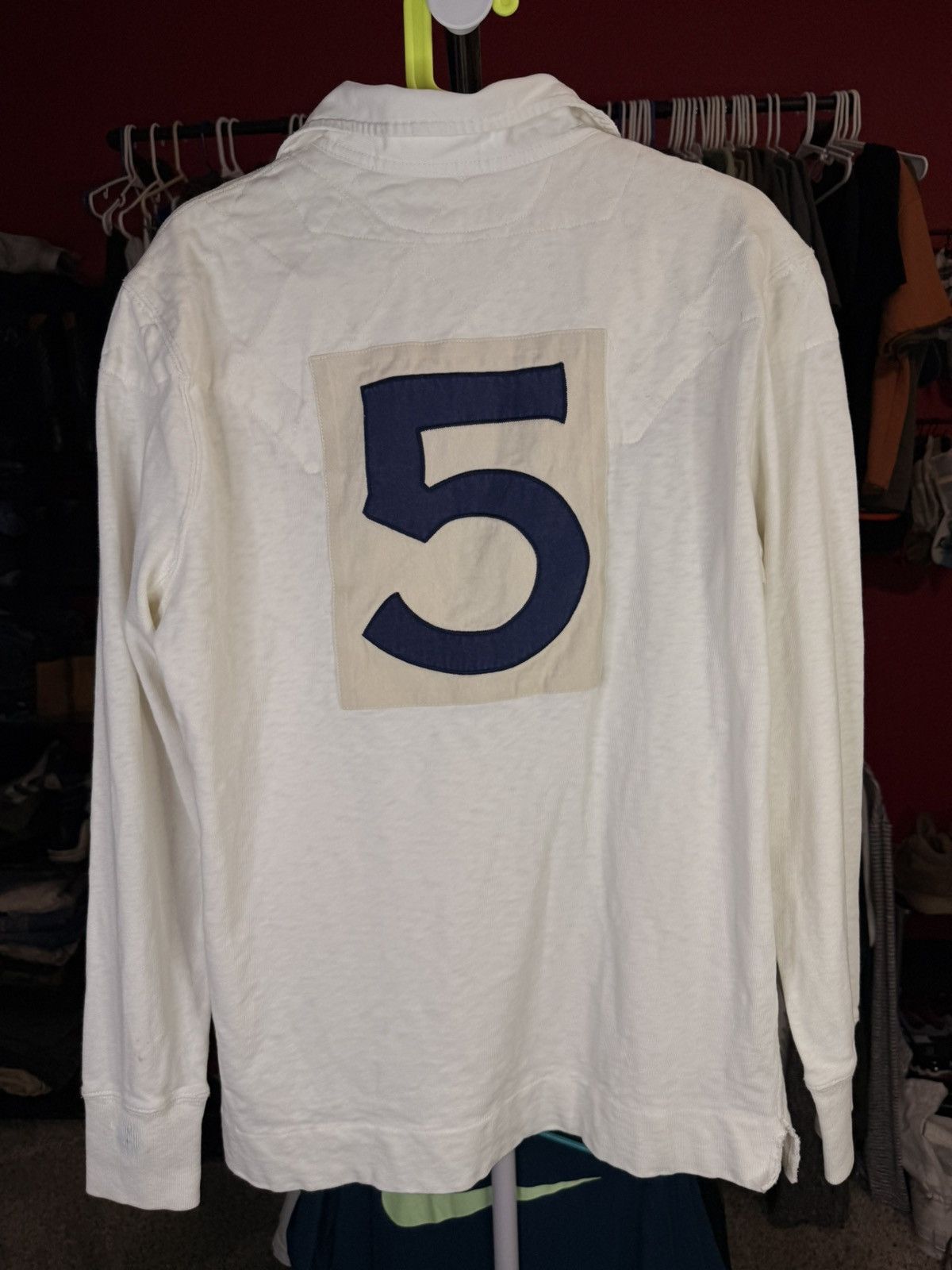 Polo Ralph Lauren Vintage Polo Ralph Lauren Rugby Long Sleeve Size US L / EU 52-54 / 3 - 4 Thumbnail