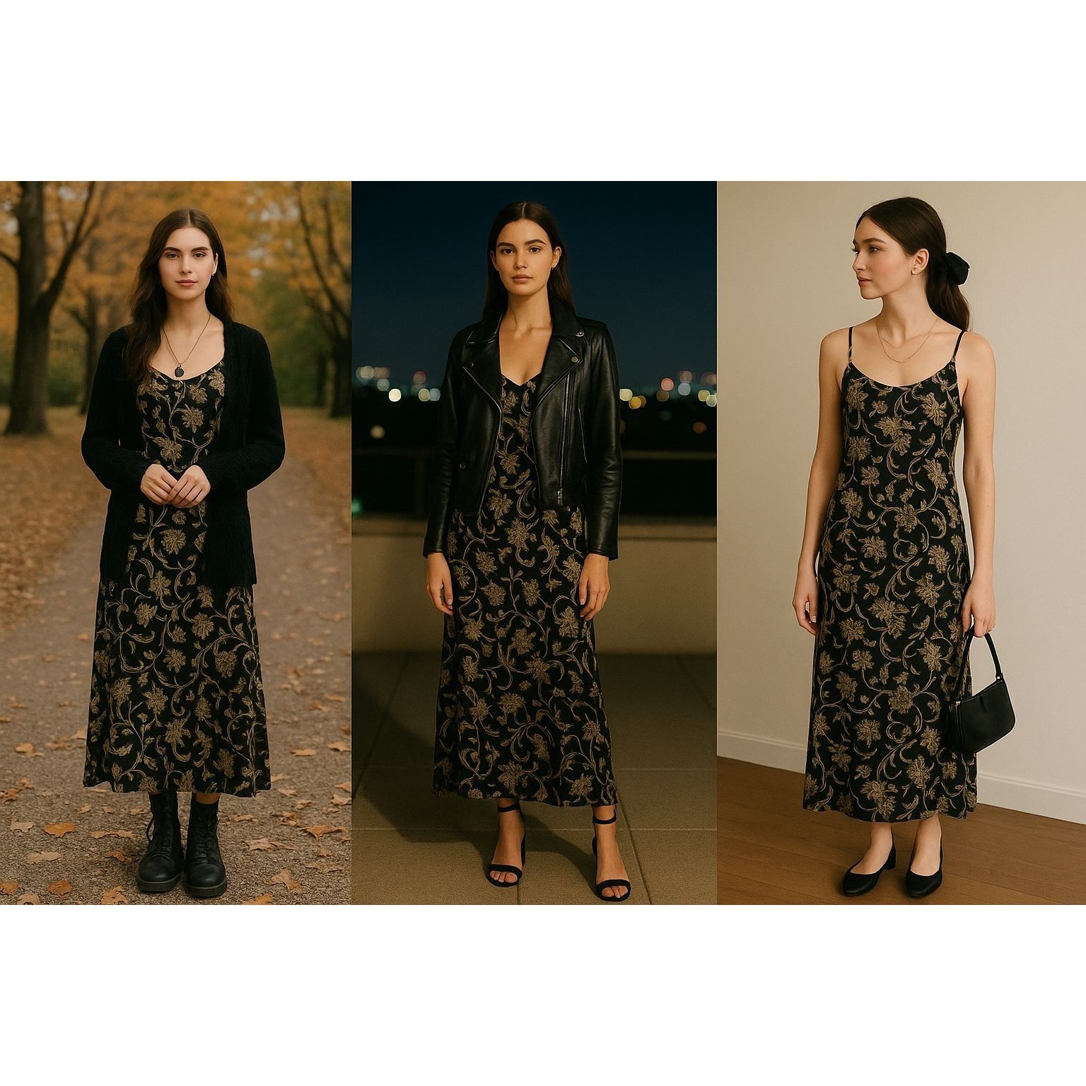 Old Navy Old Navy Women’s Floral Slip Maxi Dress 14 Whimsygoth Coquet Size XL / US 12-14 / IT 48-50 - 1 Thumbnail