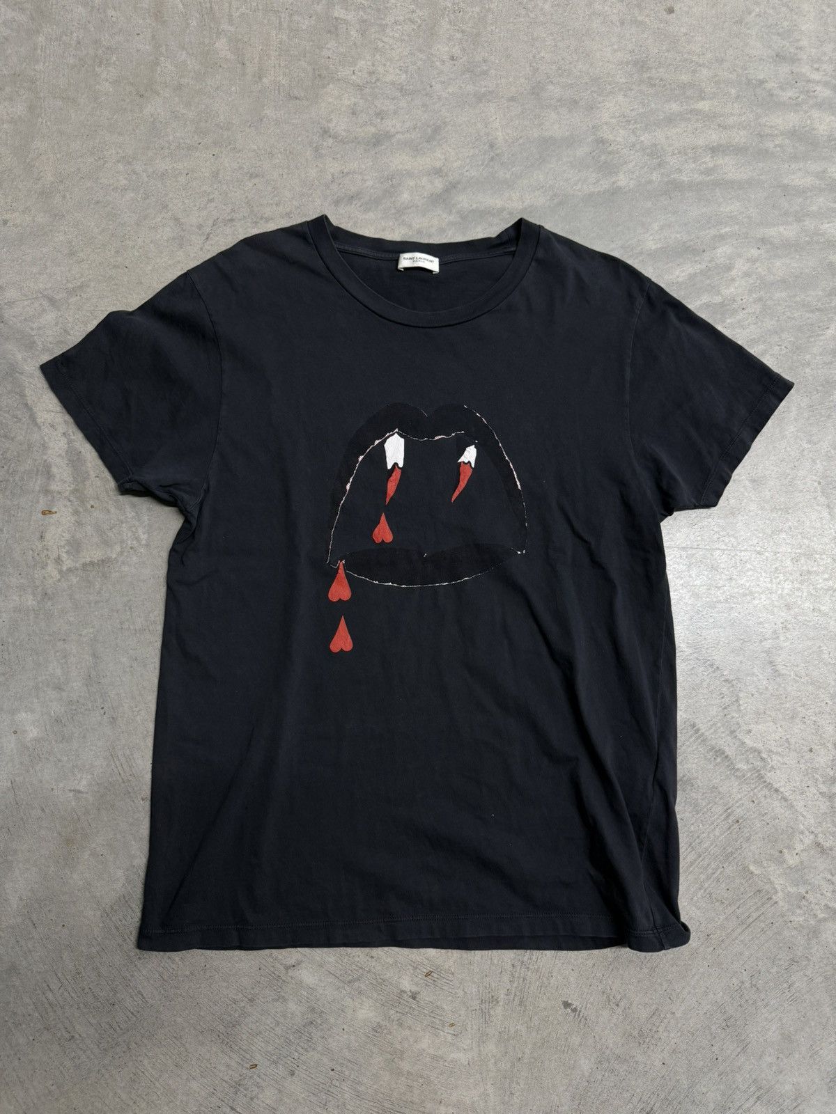 Hedi Slimane × Saint Laurent Paris SLP - SS16 Blood Luster Tee