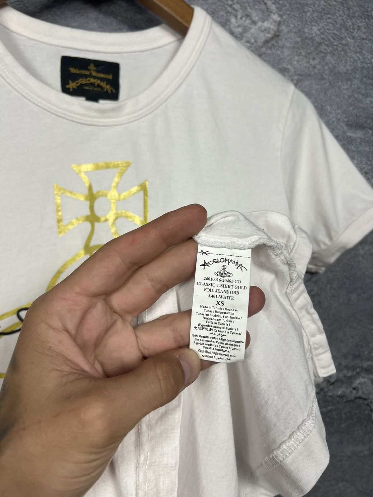 Vivienne Westwood Vivienne Westwood Anglomania Big Logo T-shirt Tee Size XS / US 0-2 / IT 36-38 - 6 Thumbnail