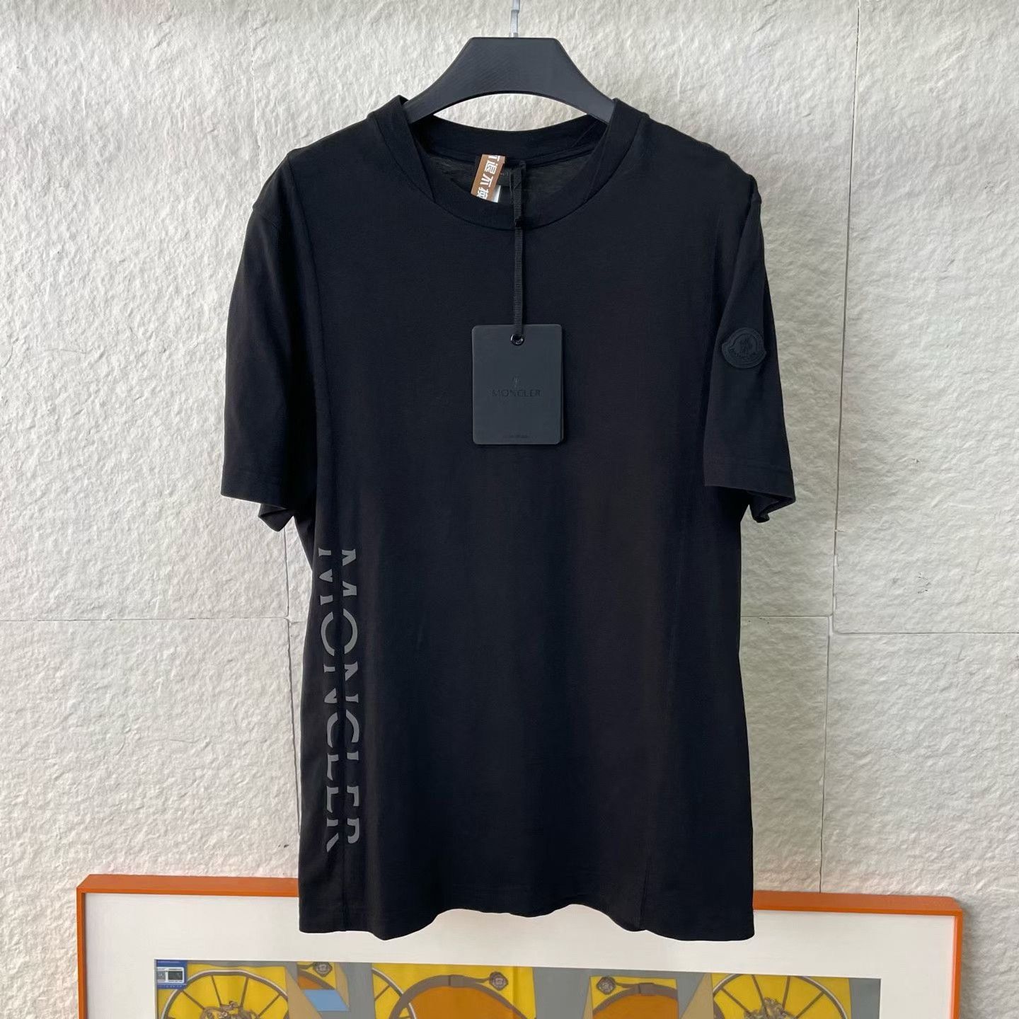 Moncler Moncler Black Warrior Short-Sleeve Size US S / EU 44-46 / 1 - 1 Thumbnail
