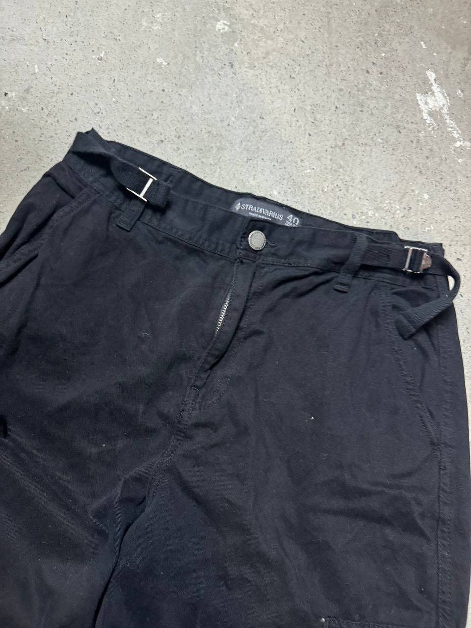 Vintage Vintage Y2K Stradivarius cargo avant garde pants Size 28" / US 6 / IT 42 - 4 Thumbnail