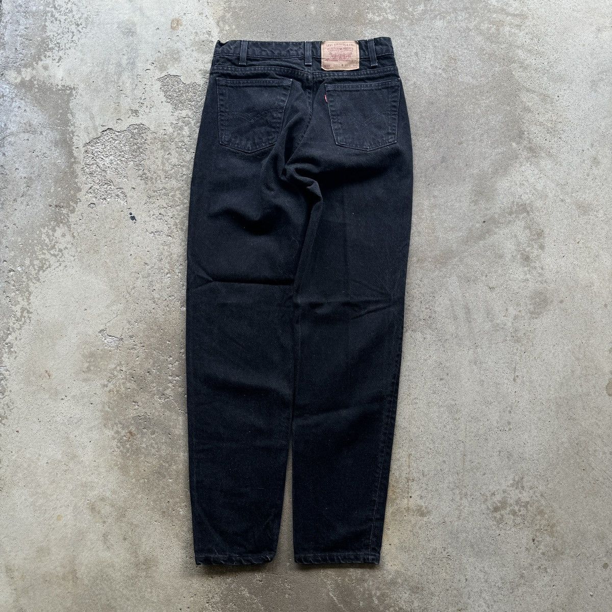 Levi's Vintage 90s Levi's 550 Black Jeans Made in USA Size US 31 - 2 Thumbnail