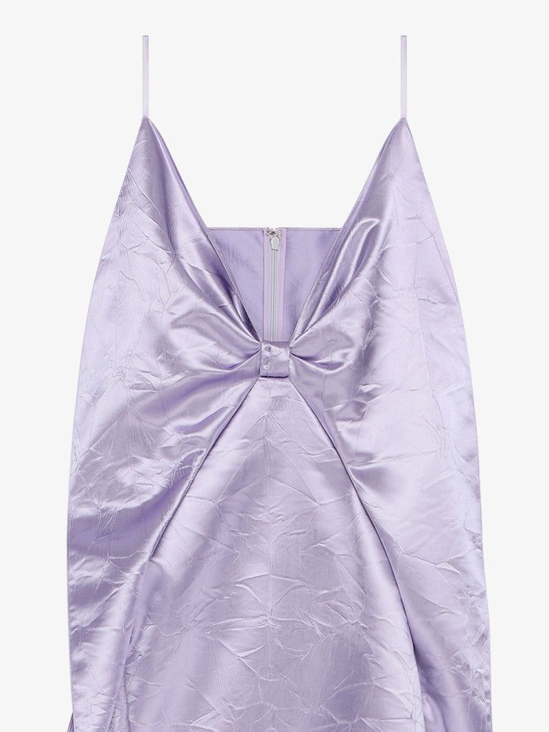Givenchy o1w1db10326 Bow Dress in Purple Size XS / US 0-2 / IT 36-38 - 4 Thumbnail