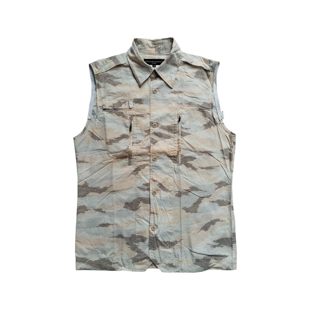 Ryuichiro Shimazaki 1990s Ryuichiro simazaki homme camo detachable sleeve Size US M / EU 48-50 / 2 - 1 Thumbnail