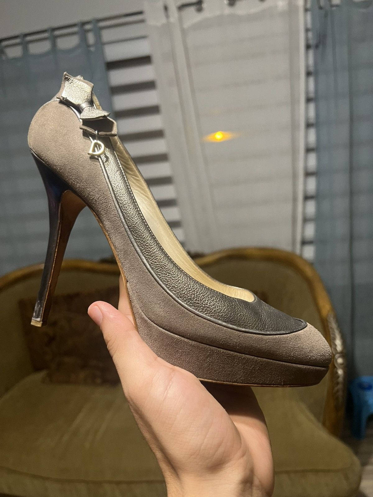 Dior Dior high heels with bows Size US 8.5 / IT 38.5 - 1 Thumbnail