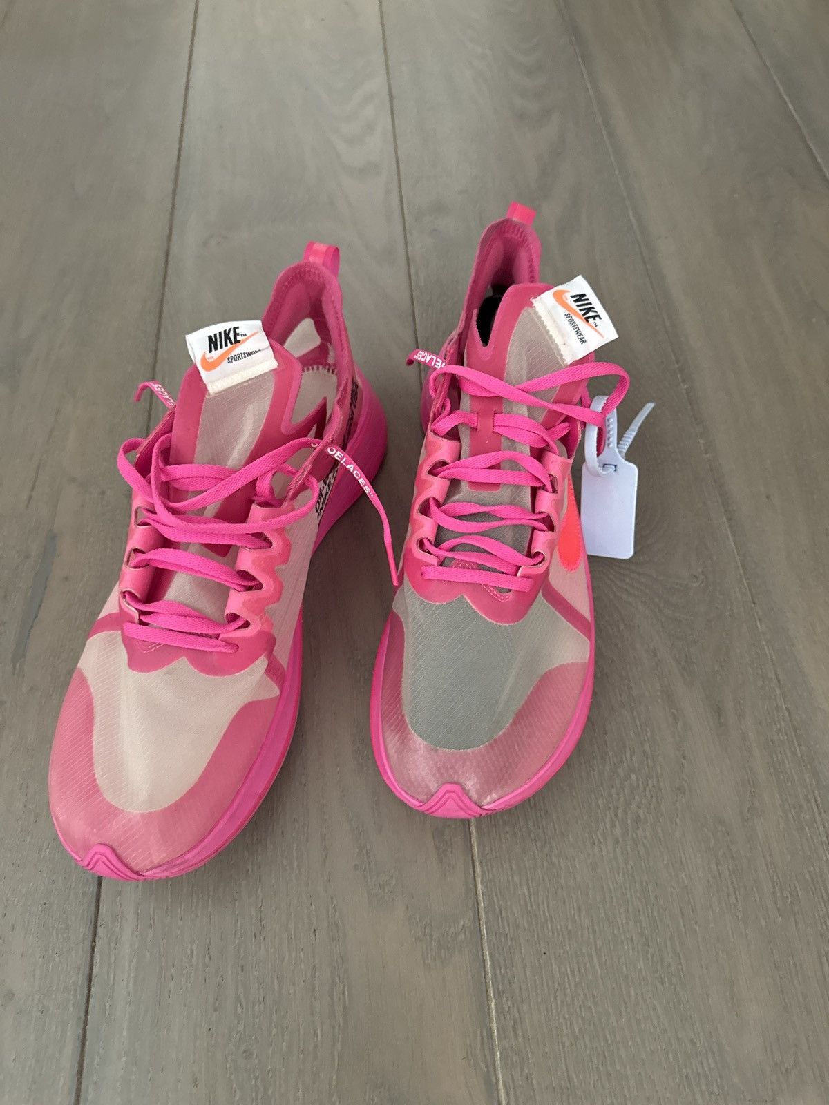 Nike × Off-White × Virgil Abloh Off white zoom fly Size US 13 / EU 46 - 1 Thumbnail