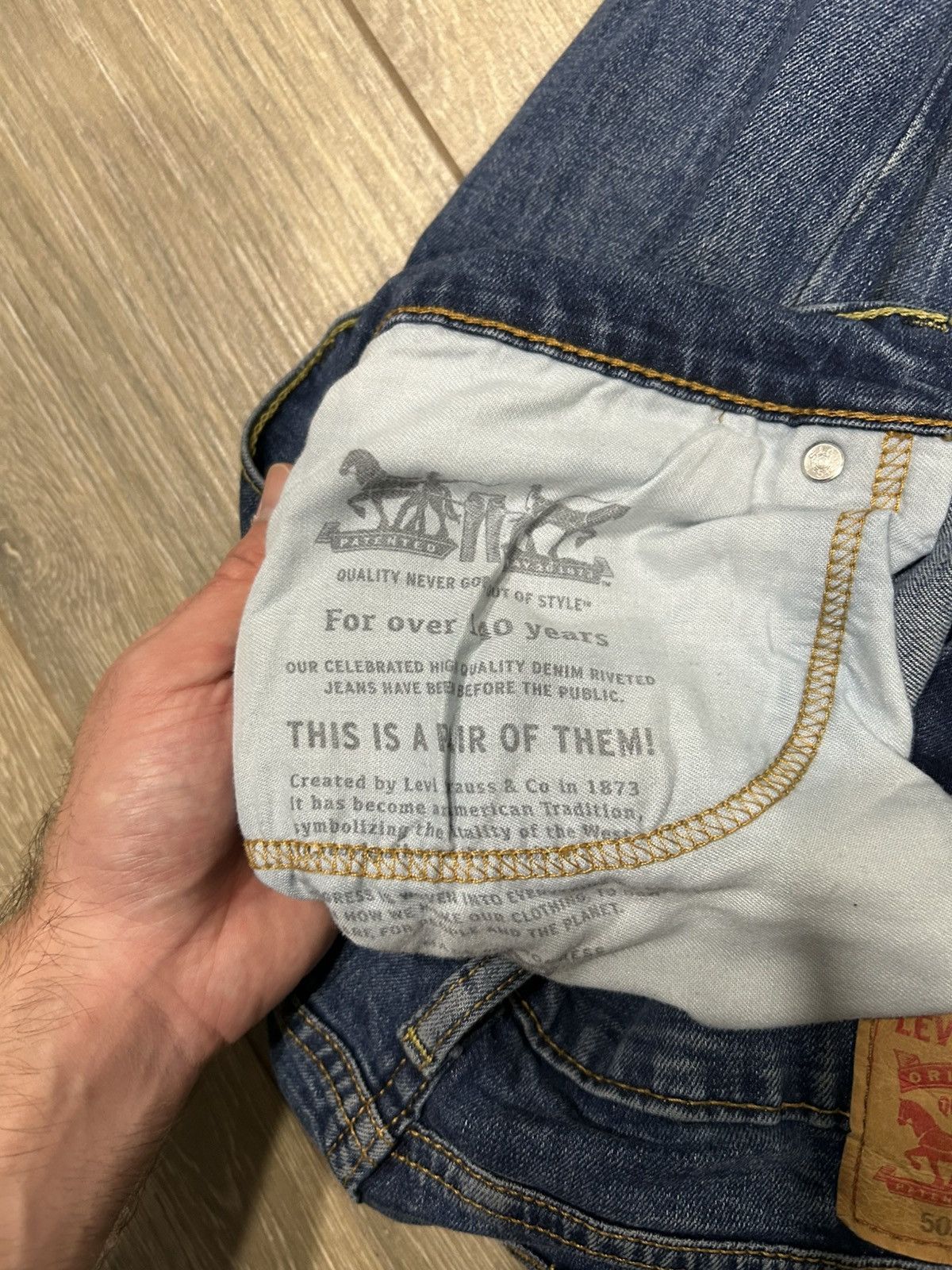 Levi's Levi’s 502 w34xl30 Size US 34 / EU 50 - 4 Thumbnail