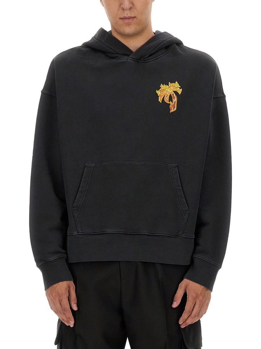 Palm Angels PALM ANGELS HOODIE - BLACK Size US M / EU 48-50 / 2 - 1 Thumbnail
