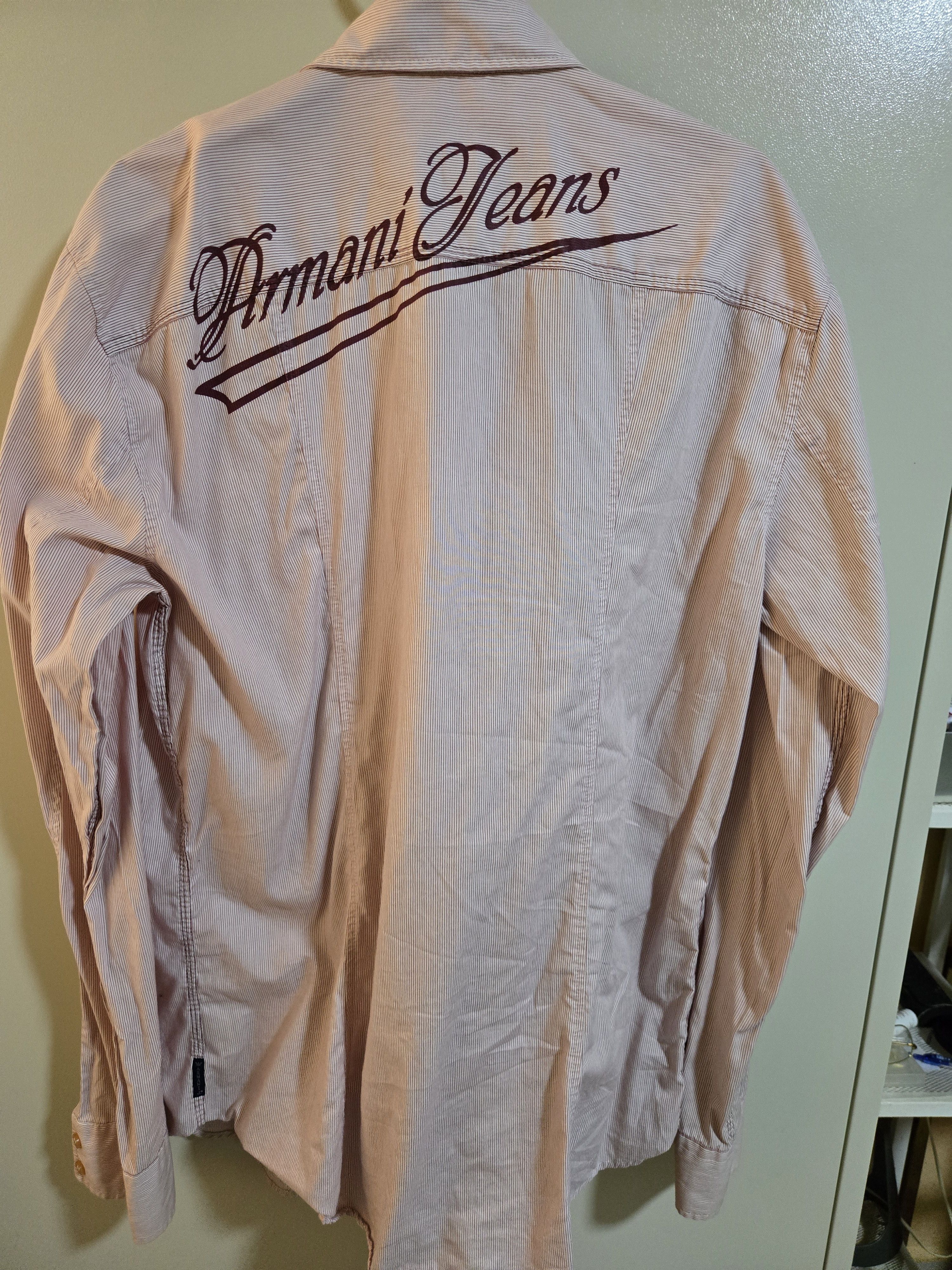 Emporio Armani Armani Jeans Long Sleeve Shirt Size US L / EU 52-54 / 3 - 1 Thumbnail