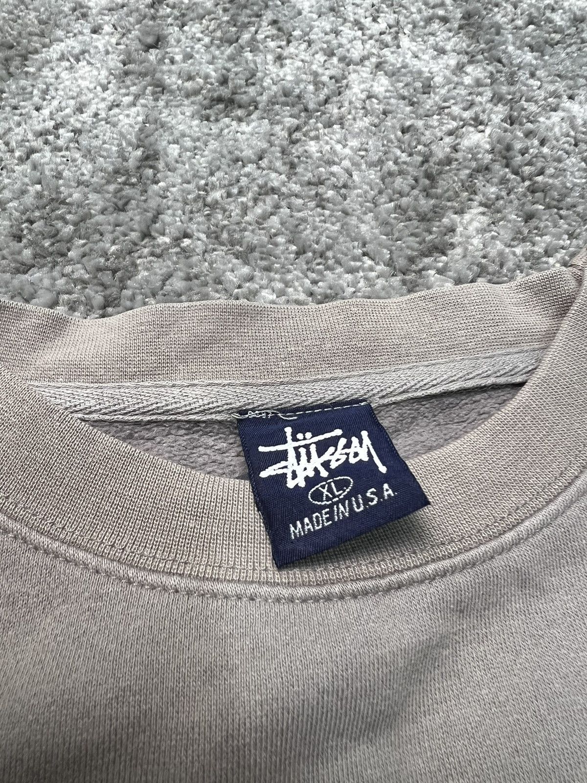 Stussy × Vintage Stussy Vintage Sweatshirt Size US XL / EU 56 / 4 - 5 Thumbnail