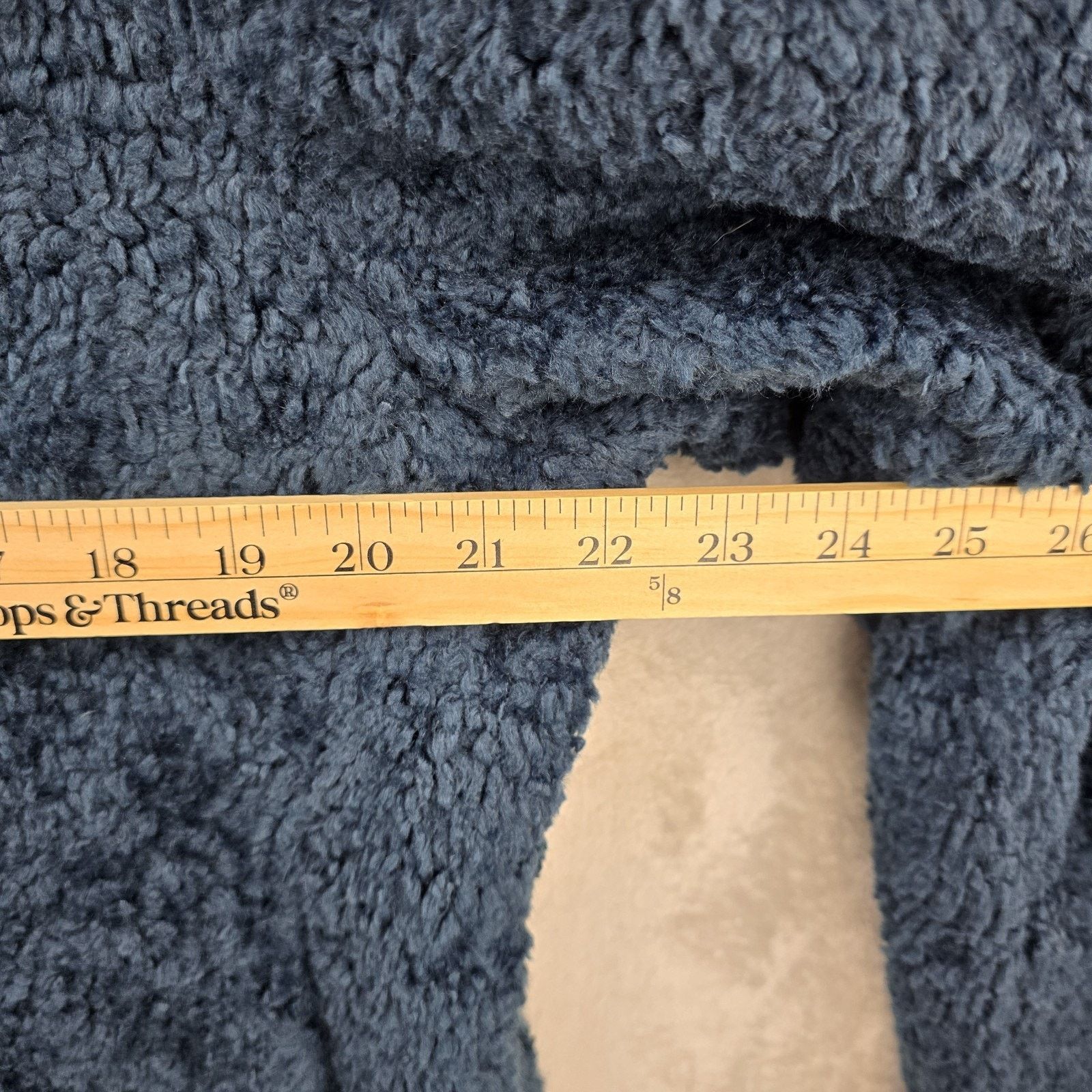 Pendleton Pendleton Sherpa Fleece Jacket Womens Large Dark Blue Fuzzy Size L / US 10 / IT 46 - 12 Thumbnail