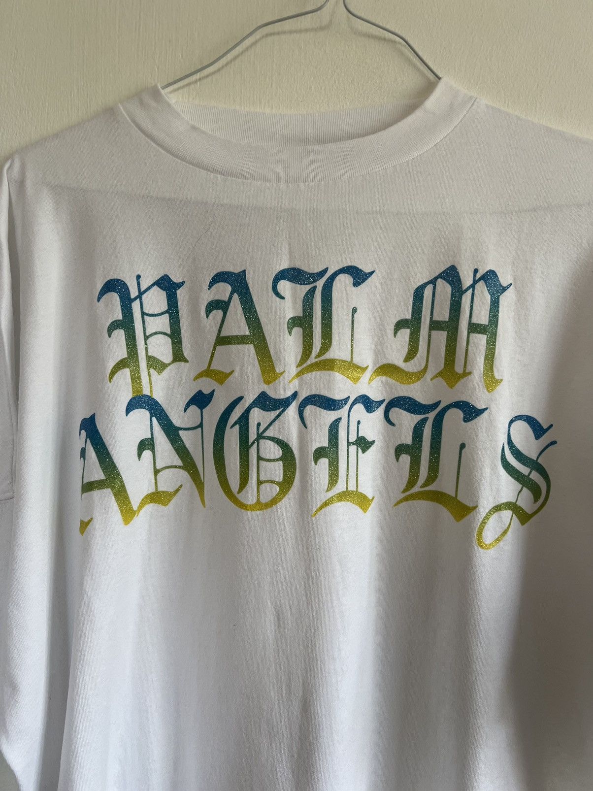 Palm Angels Palm angels Gothic Logo TEE Size US L / EU 52-54 / 3 - 4 Thumbnail