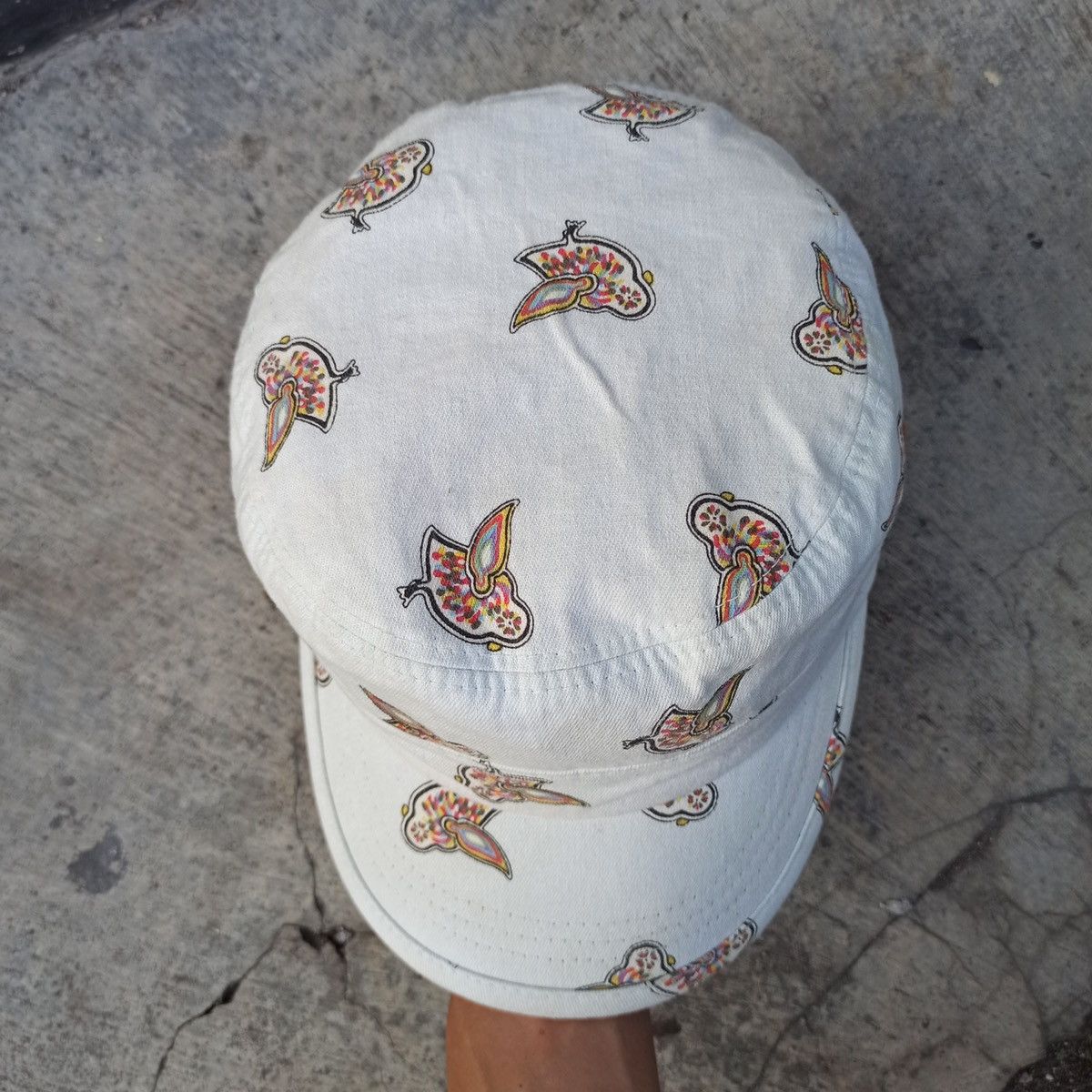 Beauty Beast CUTE.. Monogram birds hat by marie and claire Size ONE SIZE - 15 Thumbnail
