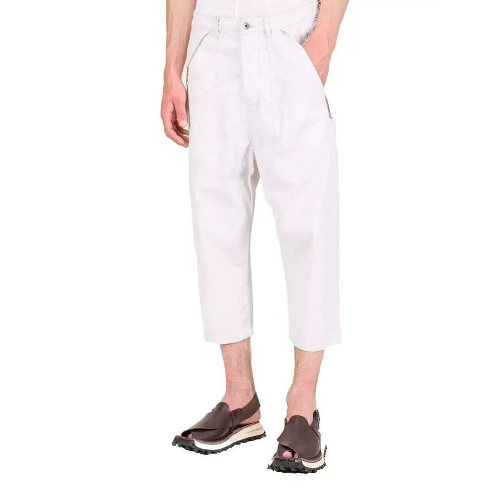 Rick Owens DRKSHDW Cargo Collapse Cropped Cut Pant 36 L Men