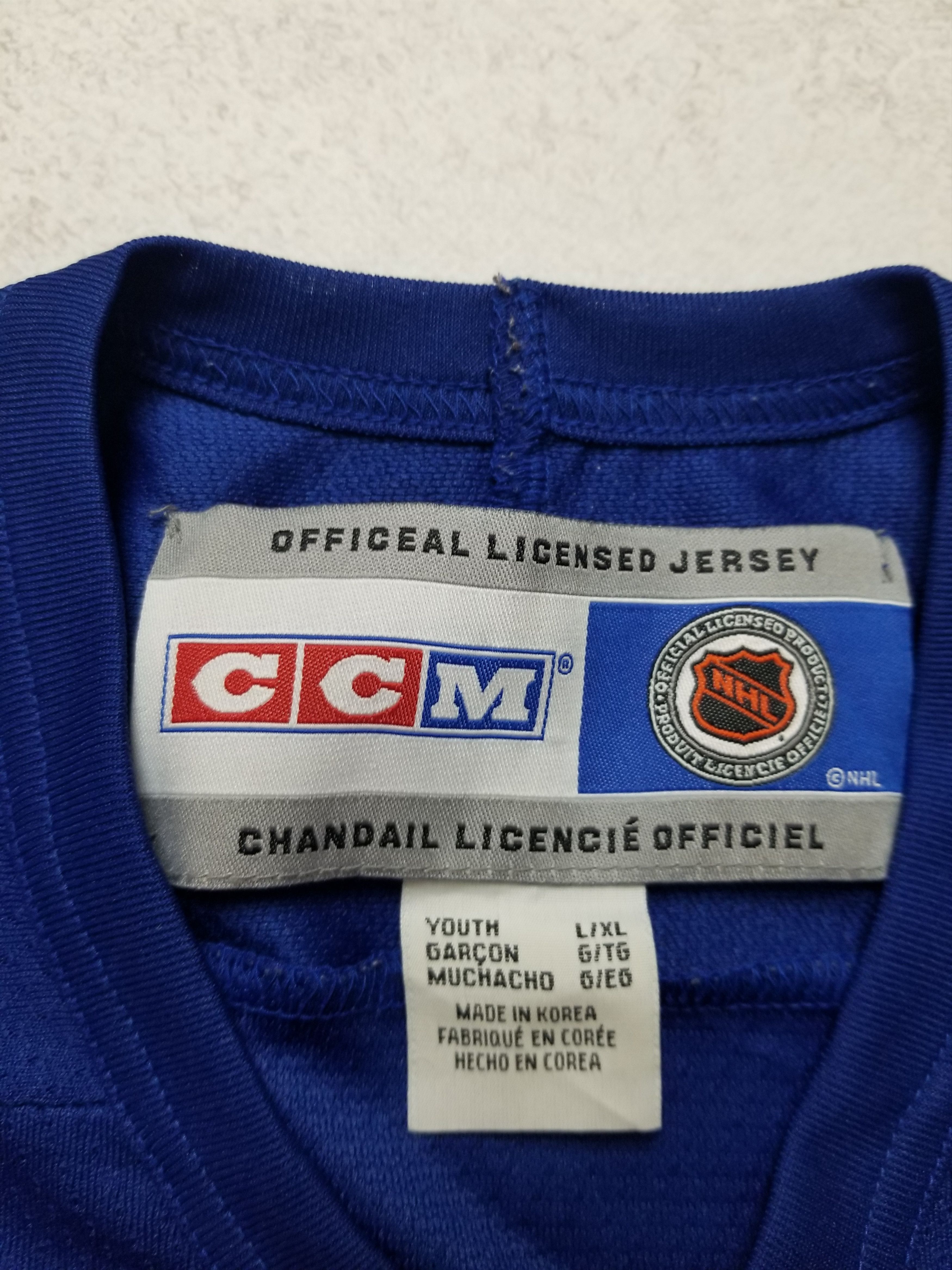 Ccm Toronto Maple Leafs CCM Jersey Youth L/XL Men's XS-S Size US XS / EU 42 / 0 - 9 Thumbnail