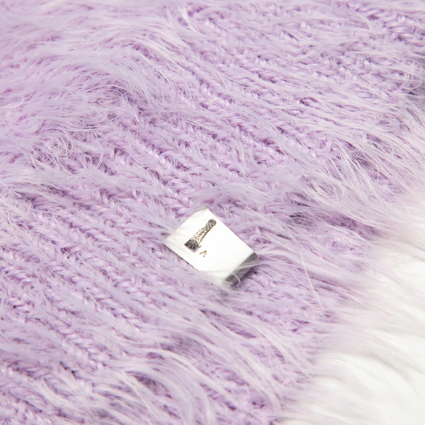 1017 ALYX 9SM Shag Knit Nylon Crewneck Sweater - 1017 Alyx 9SM Purple Size US S / EU 44-46 / 1 - 7 Thumbnail