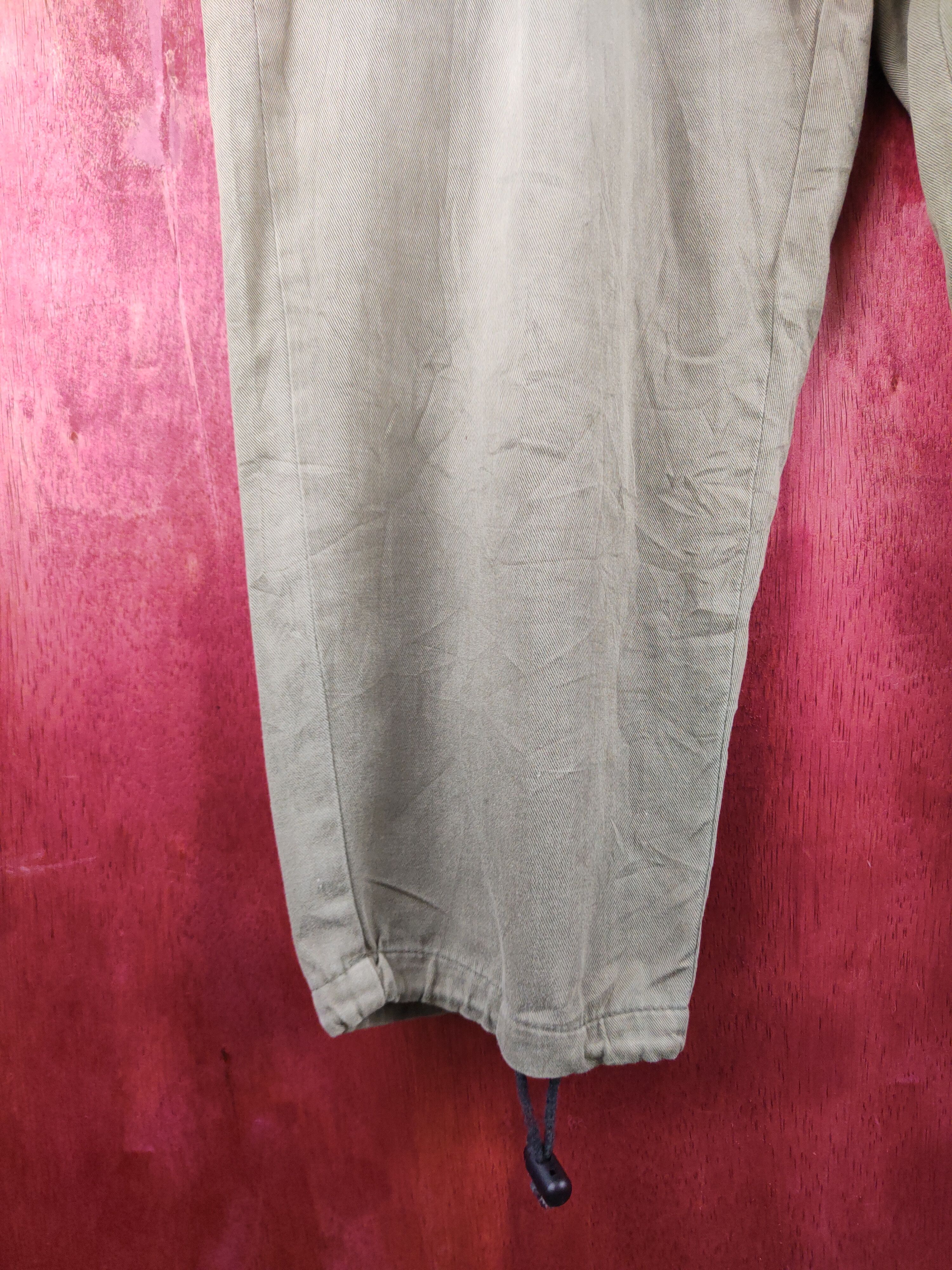 Japanese Brand VINTAGE Gueho Wear Dark Olive Faded Cargo Pants N#33 Size US 32 / EU 48 - 5 Thumbnail