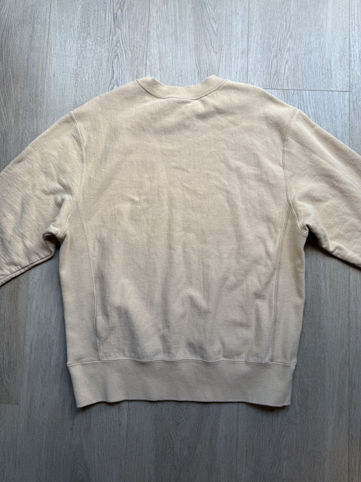 October's Very Own OVO tan Pom Pom embroidered crewneck Size US M / EU 48-50 / 2 - 9 Thumbnail