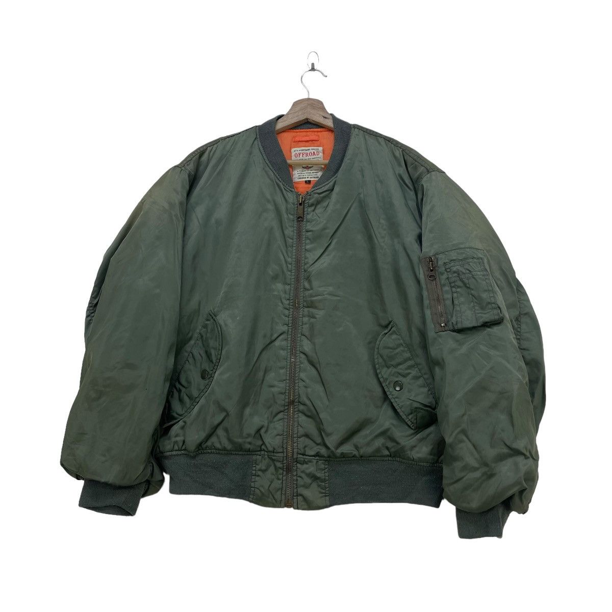 Japanese Brand × Ma 1 × Us Air Force Vintage Japanese Brand