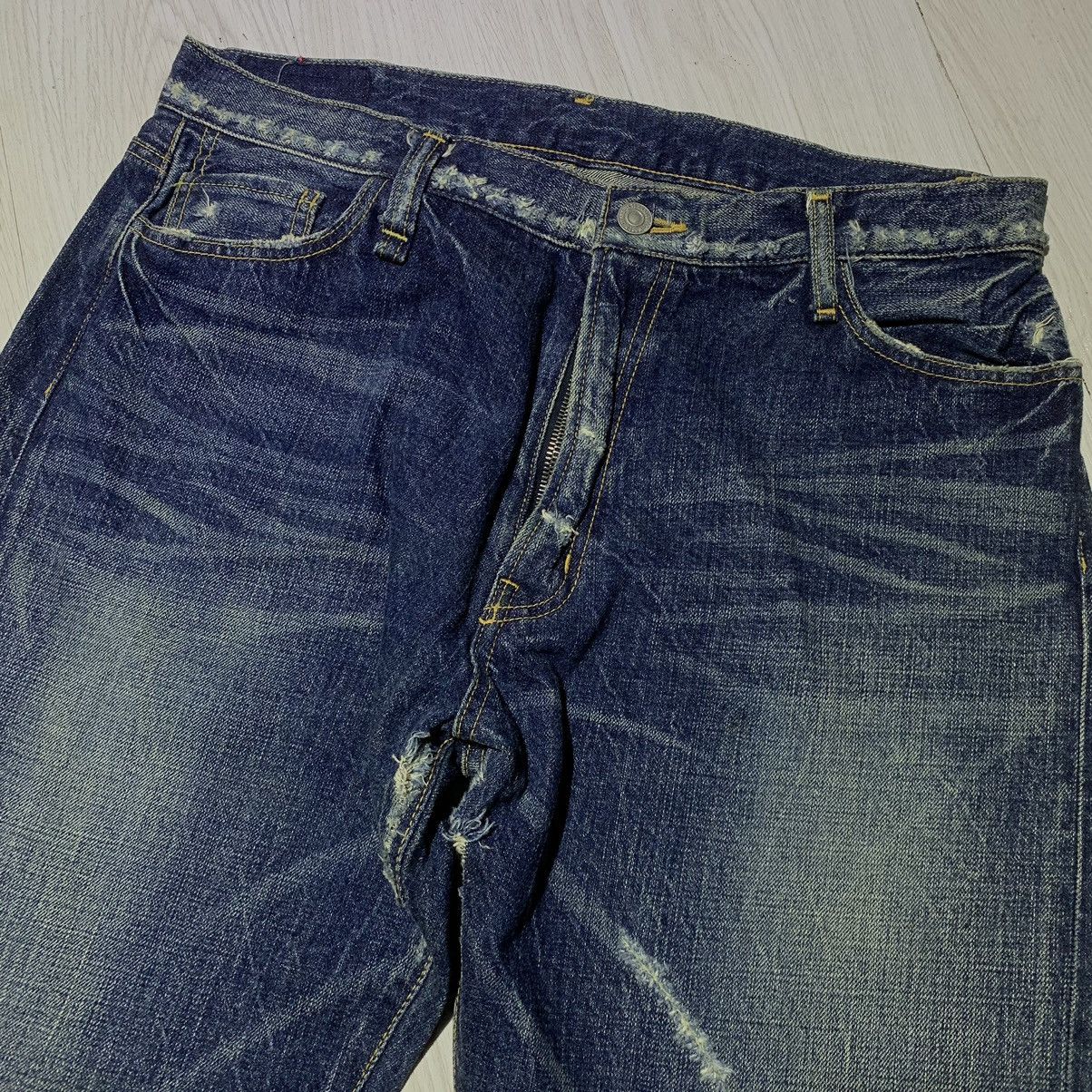 Sophnet. 2000s Sophnet Distressed Jeans SOPH-60050 Size US 30 / EU 46 - 4 Thumbnail