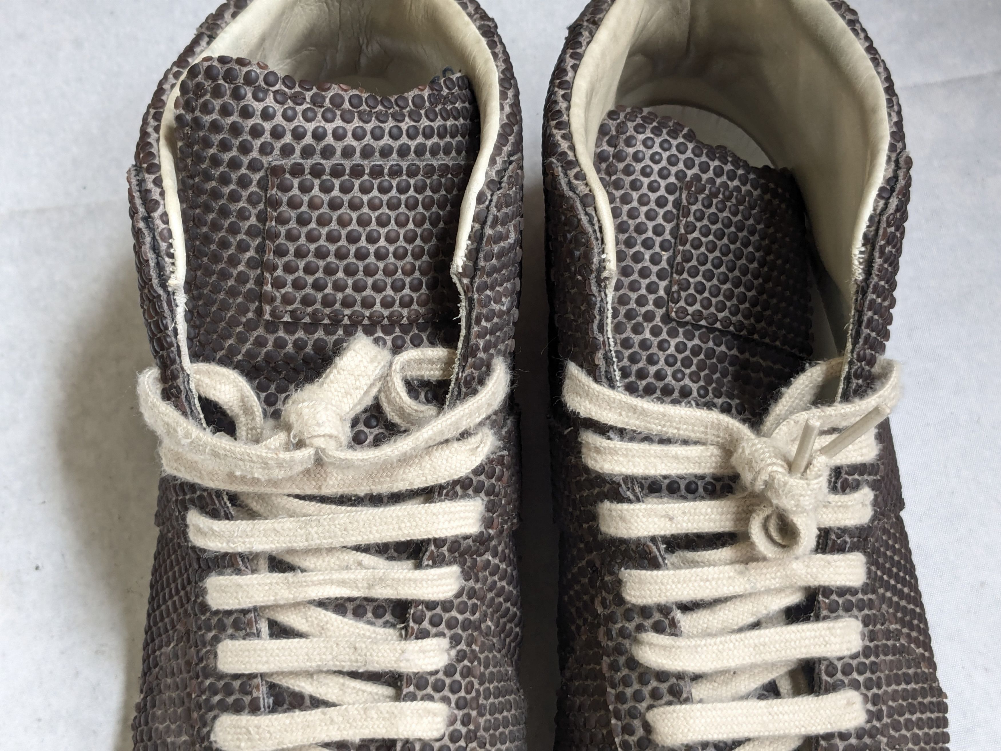 Maison Margiela Maison Margiela GAT Replica Rubber 11 44 High Black Brown Size US 11 / EU 44 - 2 Thumbnail