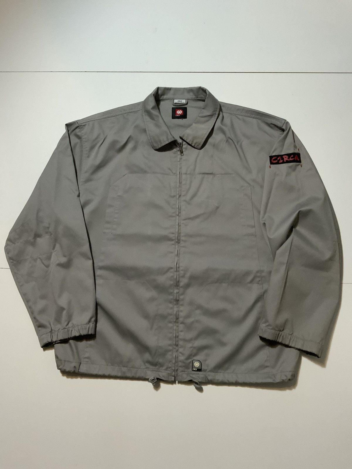 C1RCA × Vintage Y2K Circa Skateboarding Elbow Patch Zip Mechanic Work Jacket Size US L / EU 52-54 / 3 - 1 Thumbnail