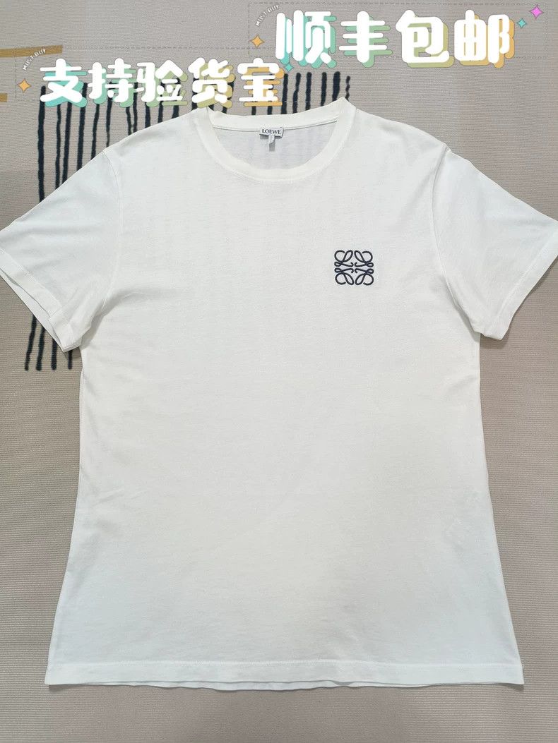 Loewe loewe white short sleeves 2504-Nextarrow Size US M / EU 48-50 / 2 - 1 Thumbnail
