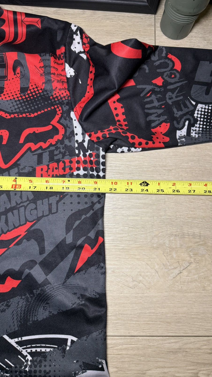 Fox Racing Y2K 2000s Fox Racing All Over Print Long Sleeve Tank Shirt Size US L / EU 52-54 / 3 - 8 Thumbnail