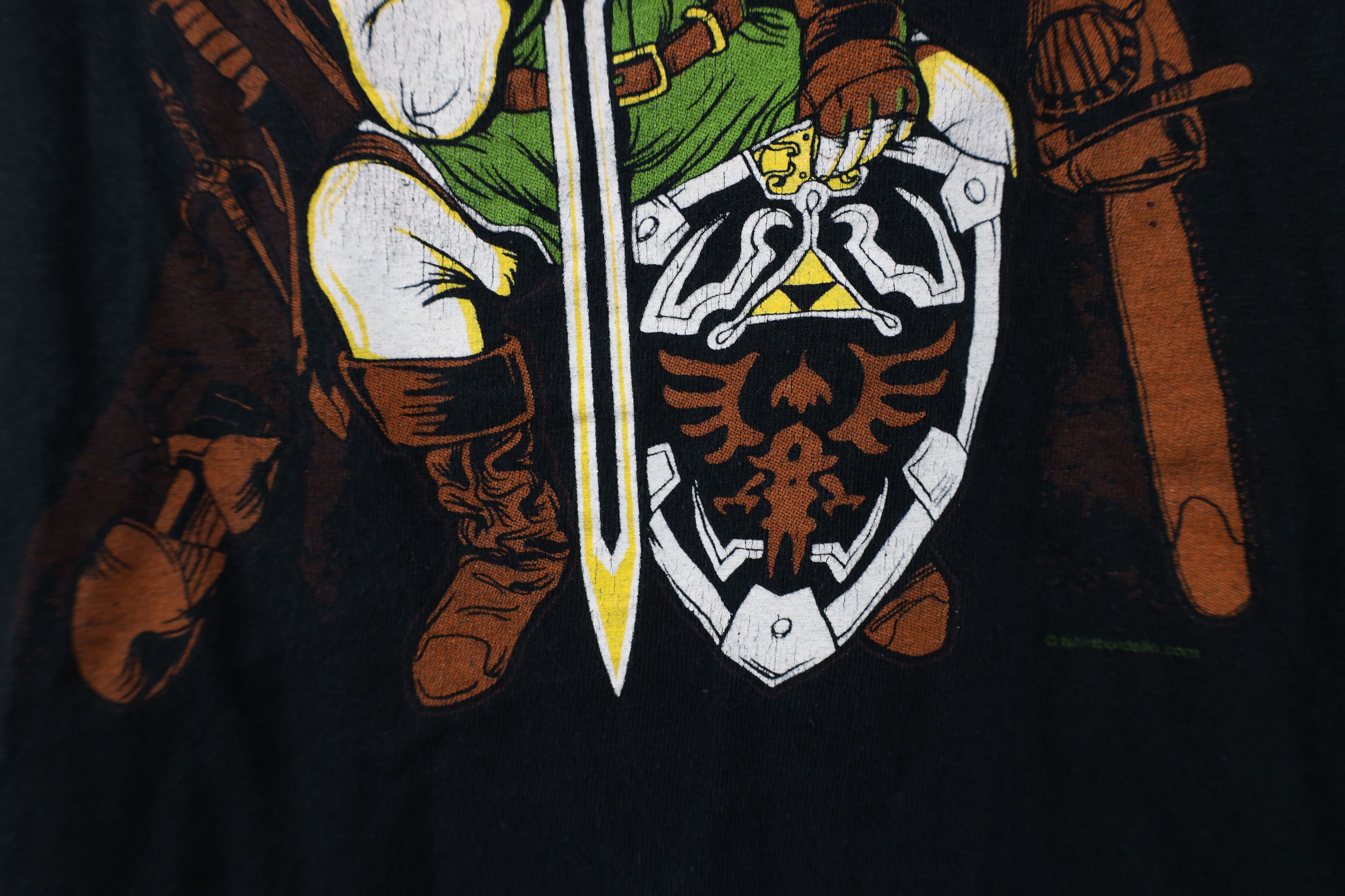Vintage Vintage The Legend Of Zelda Gamer Short Sleeve T-Shirt Size US L / EU 52-54 / 3 - 6 Thumbnail