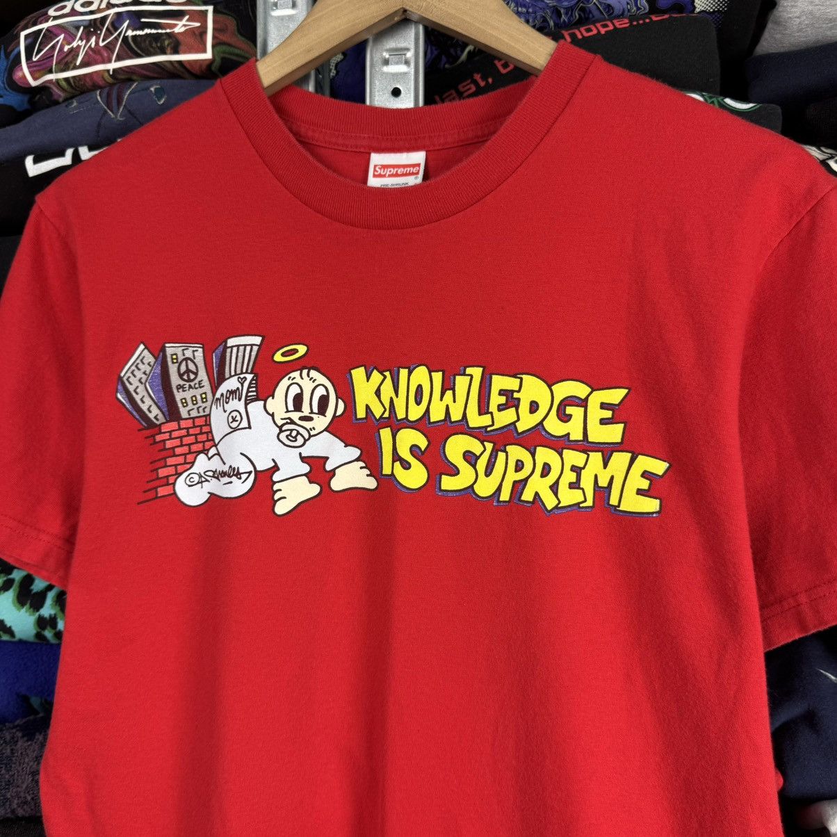 Supreme SS22 SUPREME KNOWLEDGE T-SHIRT TEE SIZE SMALL Size US S / EU 44-46 / 1 - 2 Thumbnail