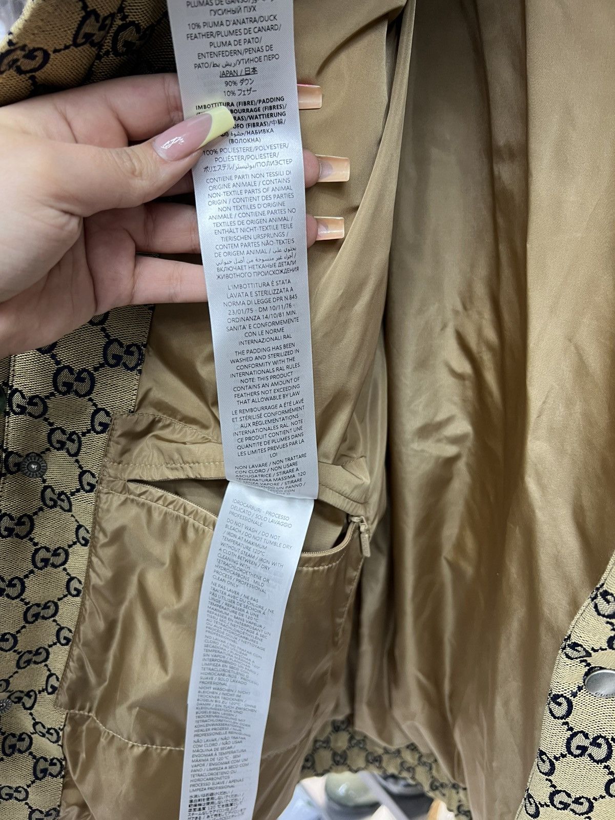 Gucci Gucci GG Canvas Puffer Jacket Size US L / EU 52-54 / 3 - 19 Thumbnail